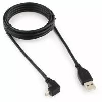 Кабель USB 2.0 A - micro USB 5pin (m-m), 1,8м угловой, экран Gembird CCP-mUSB2-AMBM90-6