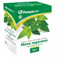 Лекра-СЭТ листья Мята перечная (чайный напиток), 50 г, мята