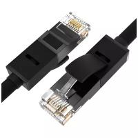 Патч-корд UTP LAN компьютерный кабель для подключения интернета cat 5e RJ45 1Гбит/c (OEM-LNC500), черный, 2.0м