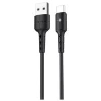 Кабель USB HOCO X30 Star USB - Lightning, 2А, 1.2 м, черный