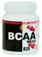 SportPit BCAA MEGA 240 капсул. Комплекс незаменимых аминокислот. Восстановление и выносливость