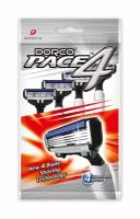 Станок для бритья одноразовый Dorco Pace 4, 4 шт