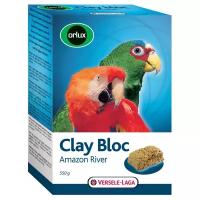 Витамины Versele-Laga Минеральный блок Orlux Clay Bloc Amazon River с глиной для крупных попугаев