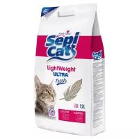 Комкующийся наполнитель Sepicat LightWeight Ultra Fresh, 12 л