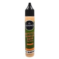 Краска акриловая контурная Cadence Glitter Dimensional Paint, 25 ml. Medium Gold-449