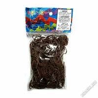 Rainbow Loom Резиночки для плетения браслетов RAINBOW LOOM, какао B0082