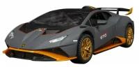 Металлическая инерционная машинка "Lamborghini Huracan STO" масштаб 1:24, длина 21 см