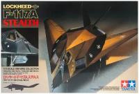 Tamiya Lockheed F-117A Stealth, Американский самолет-невидимка, 1/72, Сборная модель