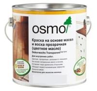 OSMO Масло Осмо цветное прозрачное Osmo Dekorwachs Transparent Tone 0,75 л. 3123 Клен