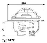 Термостат Wahler 3472.87D