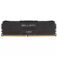 Оперативная память 16Gb DDR4 3200MHz Crucial Ballistix Black (BL16G32C16U4B) RTL