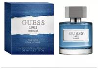 Guess туалетная вода 1981 Indigo for Men, 50 мл