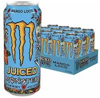 Напиток энергетический Black Monster Mango Loco, ж/б, 12шт х 0,449л