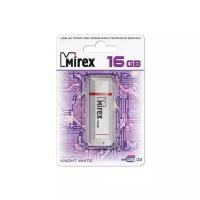 Mirex Флеш накопитель 16GB Mirex Knight, USB 2.0, Белый