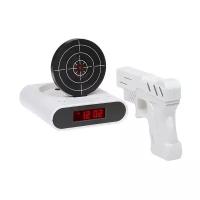 Будильник с мишенью Gun Alarm Clock