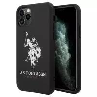 Чехол CG Mobile U. S. Polo Assn. Transparent silicone Big horse Hard для iPhone 11 Pro, цвет Черный (USHCN58SLTRHRBK)