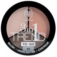 Палетка для контуринга лица TF Cosmetics Trend To-Go т.81 12 г