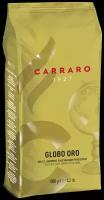 Зерновой кофе CARRARO GLOBO ORO, пакет, 1000гр