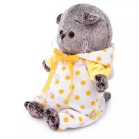 Мягкая игрушка Basik&Co Кот Басик baby в комбинезончике 20 см