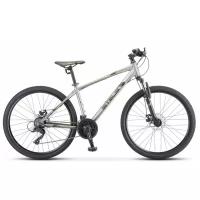Велосипед STELS Navigator 590 MD К010 (2020) 18 / серый-салатовый 18 ростовка