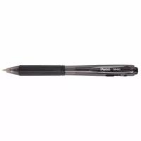 Pentel Ручка шариковая автоматическая (трехгранный корпус) d 1 мм BK440-A черные чернила