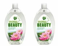 Гель для душа, Organic Beauty, питательный, лотос, 1000 мл, 2 шт