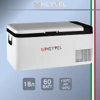 Автохолодильник Meyvel AF-G18 (компрессорный холодильник Alpicool K18 на 18 литров для автомобиля)