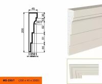 Lepninaplast МВ-200/7 фасадный молдинг из пенополистирола