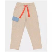 Песочные брюки Button Blue 121BBGMC56052100 размер 116