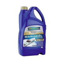 Масло моторное marineoil petrol 25w-40 4л (синтетика) Ravenol 1162115004