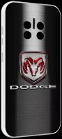 Чехол MyPads dodge додж 1 мужской для Doogee V11 задняя-панель-накладка-бампер