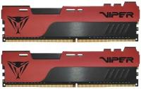 Оперативная память для компьютера 32Gb (2x16Gb) PC4-25600 3200MHz DDR4 DIMM Unbuffered CL18 Patriot Viper Elite II PVE2432G320C8K