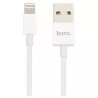 Кабель Hoco X31 USB - Lightning, 1 м, белый