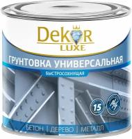 Грунтовка Dekor универсальная быстросохнущая, 1.9 кг, коричневый