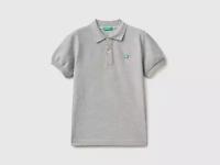 Поло из ткани пике с логотипом United Colors of Benetton для мальчиков 24P-3089C300Q-501-EL