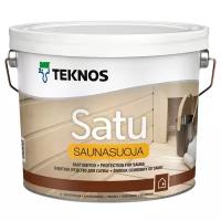 TEKNOS SATU SAUNASUOJA 2.7л Цвет: Каштан Защитная пропитка для сауны и бани