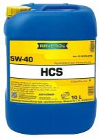 RAVENOL 111210501001999 Моторное масло RAVENOL HCS SAE 5W-40 (10л) new