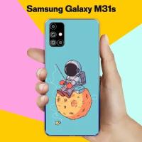 Силиконовый чехол на Samsung Galaxy M31s Рыбалка / для Самсунг Галакси М31с