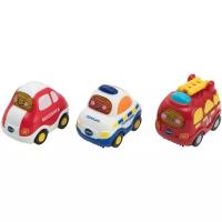 Набор машин VTech Бип-Бип Toot-Toot Drivers (80-205866), 23 см, красный/белый