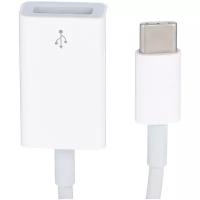 Переходник/адаптер Apple USB - USB Type-C, 0.1 м, 1 шт., белый