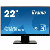 Монитор Iiyama 21.5" ProLite T2252MSC-B1 черный IPS LED 7ms 16:9 HDMI M/M глянцевая 1000:1 250cd 178гр/178гр 1920x1080 D-Sub DisplayPort FHD Touch 4.8кг