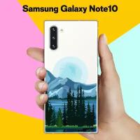 Силиконовый чехол на Samsung Galaxy Note 10 Луна / для Самсунг Галакси Ноут 10