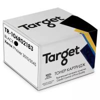 Тонер-картридж Target 106R02183, черный, для лазерного принтера, совместимый