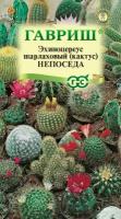 Семена Эхиноцереус шарлаховый (кактус) Непоседа, смесь, 0,05 г, Гавриш, Цветочная коллекция, 10 пакетиков