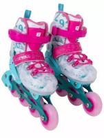 Коньки роликовые детские Kidzroll Pink р.36-39 (L) 1/6