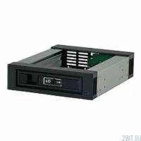 Procase T3-101-SATA3-BK {Hot-swap корзина 1 SATA3/SAS 6Gb (черный) hotswap trayless aluminium mobie rack module (1x5,25) 1xFAN 40x15mm}