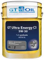 GT OIL 8809059407943 Масло моторное GT Ultra Energy C3, SAE 5w30, API SM,SN/CF, 20 л 1шт