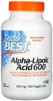 Капсулы Doctor's Best Alpha-Lipoic acid 600, 230 г, 180 шт