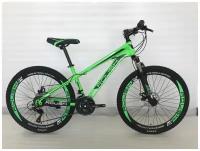 Велосипед ROUSH 26 MD 200-3 green/black (Требует финальной сборки)