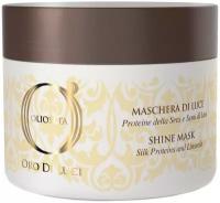 Маска для волос Barex Olioseta Oro Di Luce Olioseta Oro Di Luce Shine Mask, Маска-блеск с протеинами шёлка и семенем льна, 200 мл